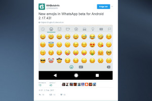 WhatsApp : New Beta has all the new Emoji.